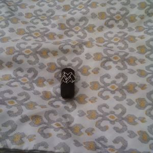 Sterling silver ring heart